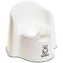 BabyBjorn Potty Chair - White