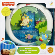 Fisher-Price Rainforest Waterfall Peek-a-Boo Soother