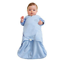 HALO SleepSack Swaddle Microfleece - Blue (Newborn)