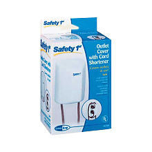 Safety 1st 2-in-1 Outlet Cover with Shortener