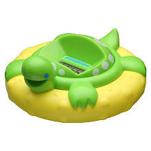 Aquatopia Safety Audible Bath Thermometer & Alarm - Turtle