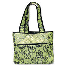 Trend Lab Vintage Tote Style Diaper Bag - Green