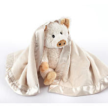 Baby Aspen "Pig in a Blanket" Two Piece Gift Set