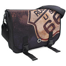 DadGear Messenger Diaper Bag - Route 66