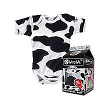 Silly Souls MooMe Organic Cotton Cow Bodysuit