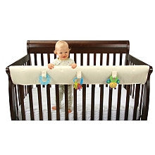 Leachco Organicsmart Easy Teether XL Convertible Crib Teething Rail Cover - Ivory