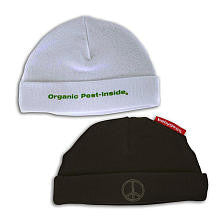 Silly Souls Organic Pest & Peace Beanie Duo Set