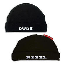 Silly Souls Dude & Rebel Beanie Duo Set