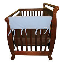 Trend Lab Crib Wrap Convertible Crib Side Rail Guards - Blue