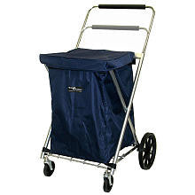 Narita Trading Company Canvas Shopping Cart - Blue