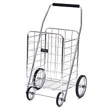 Narita Trading Company Jumbo Shopping Cart - Chrome