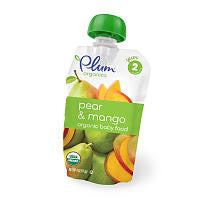 Plum Organics Second Blends Baby Food Pear & Mango - 4 Ounce