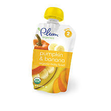 Plum Organics Second Blends Baby Food Pumpkin & Banana - 4 Ounce