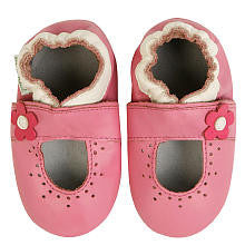 Momo Baby Soft Sole Baby Sandal Shoes - Marigold Pink (18-24 months)