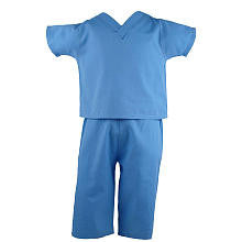 Scoots Boys Blue Scrubs