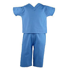 Scoots Boys Blue Scrubs- Toddler