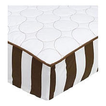 Bacati Quilted Circles Changing Pad Cover