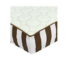 Bacati Quilted Circles Changing Pad Cover