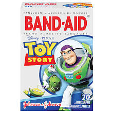 Johnson & Johnson Disney Pixar Toy Story Band Aids 20-Count