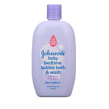 Johnson & Johnson Bedtime Bubble Bath & Wash - 15 Ounce