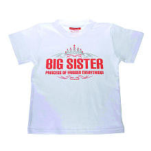 Silly Souls Big Sister T-Shirt - Princess of Friggen Everything