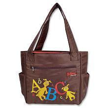 Trend Lab Dr. Seuss ABC Tote Style Diaper Bag - Brown