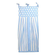 Tadpoles Dot & Stripe Diaper Stacker - Blue