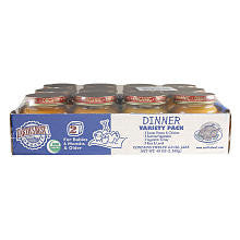 Earth's Best 2nd Stage Organic Dinner Variety 12-Pack