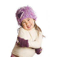 Mop Top Applique Hat- Purple Reign