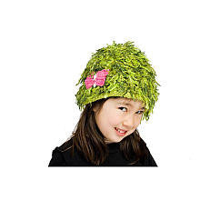 Mop Top Solid Hat- Butterfly Effect - Green Multi