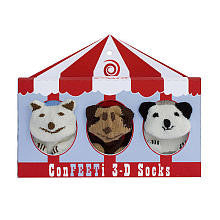 Zooni Boys Confeeti 3D Sock Gift Set of 3