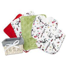 Trend Lab Dr. Seuss Cat in the Hat 5-Piece Basket Gift Set