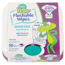 Pampers Kandoo Sensitive Wipes - 50 Count