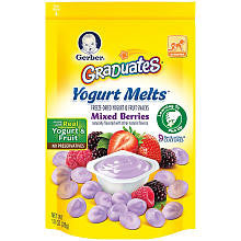 Gerber Graduates Yogurt Melts Mixed Berry