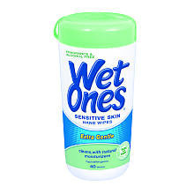 Wet Ones Sensitive Wipes - 40 Count