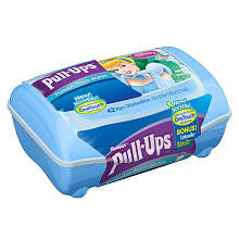 Huggies Pull Ups Wipes Tub - 42 Count