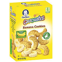 Gerber Graduates Banana Cookies