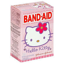 Johnson & Johnson Hello Kitty Band Aid Bandages 20-Count