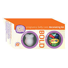 ProudBody Bold Pregnancy Belly Cast Decorating Kit