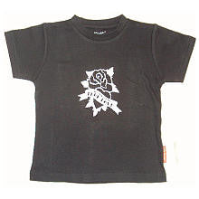 Silly Souls Neutral Black "True Love" T Shirt- Toddler/Kids