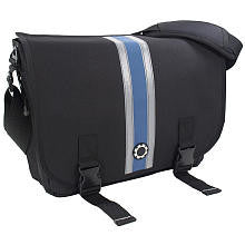 DadGear Messenger Bag - Blue Center Stripe