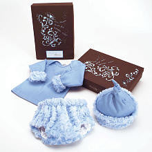 Bloomers Baby Boys 'The Birth Day Box' Gift Set - Blue (0-3 Months)