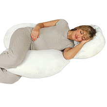 Leachco Body Cloud Flexible Total Body Pillow - White