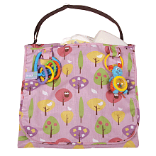 Leachco Play Day Outdoor Blanket and Tote - Pink