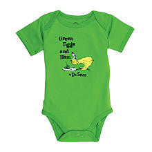 Dr. Seuss Short Sleeve Bodysuit - Green Eggs (9 Months)