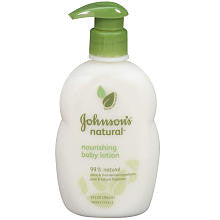 Johnson & Johnson Natural Nourishing Baby Lotion - 9 Ounce