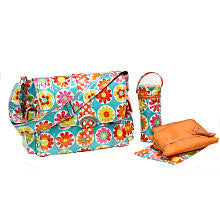 Kalencom Laminated Buckle Bag - Big Daisy